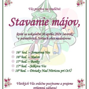 Stavanie májov