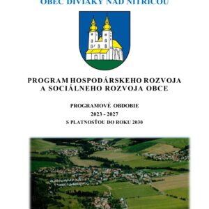 Program hospodárskeho a sociálneho rozvoja obce - Programové obdobie 2023 - 2027